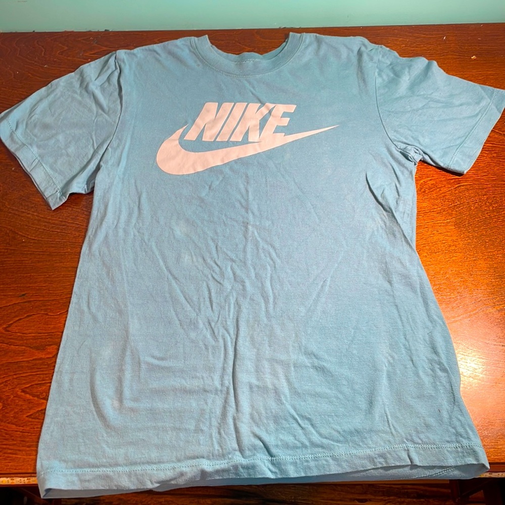 Nike blue and grey t-shirt